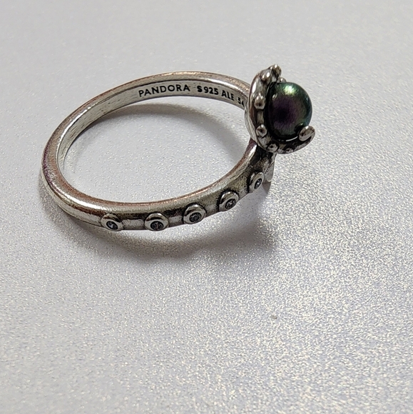 Pandora Disney The Little Mermaid Ursula Ring Size 54 - Picture 4 of 7